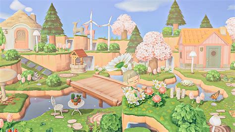 cottage, cottagecore, cute, fairy, fairycore, floral, flower, flowers, kawaii, natural, path, paths, wood. . Animal crossing fairycore